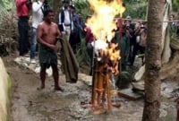 গ্যাসের সন্ধান মিললো নওগাঁয়