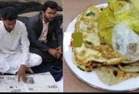 ভিপি নুরকে ডিম-পরোটা খাওয়ালেন ভিসি