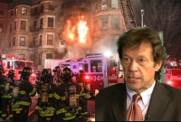 পাকিস্তানের প্রধানমন্ত্রী কার্যালয়ে আগুন, ভেতরে ছিলেন ইমরান খান!