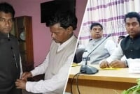 বাবার দেয়া ‘মুজিব কোট’ পরে শপথ নিলেন ছেলে