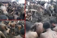 ভারতে গোবর ছোড়াছুড়ি যখন উৎসব!