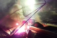 ঢাবিতে বৈশাখী কনসার্টের মঞ্চ ভাঙচুর, অগ্নিসংযোগ