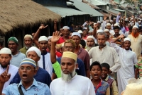 সেফাতউল্লাহর ফাঁসির দাবিতে বিশাল বিক্ষোভ মিছিল