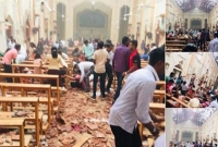 শ্রীলংকায় ৩টি গির্জা ৩টি হোটেলে ভয়াবহ বিস্ফোরণ, নিহত ১০
