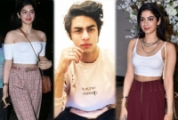 শাহরুখের ছেলে আরিয়ানকে পাত্তাই দিলেন না শ্রীদেবীর ছোট মেয়ে