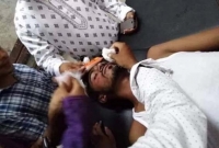 হামলার পর ভিপি নুরকে বহনকারী মাইক্রোবাসকে ট্রাকের ধাক্কা