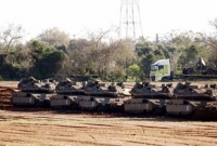 ইসরাইলি ট্যাঙ্কে ফিলিস্তিনিদের ড্রোন দিয়ে ক্ষেপণাস্ত্র হামলা