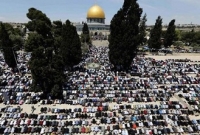 জুমাতুল বিদায় আল আকসা মসজিদে ২ লাখ ৬০ হাজার মুসল্লির নামাজ আদায়!