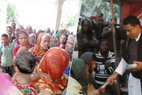 কাউকে খালি হাতে ফেরাননি মাশরাফির বাবা, দিলেন ১৩ লাখ টাকা