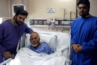 প্রিয়মানুষ এটিএম শামসুজ্জামানকে দেখতে ঈদের দিন হাসপাতালে ছেলের সঙ্গে ইলিয়াস কাঞ্চন