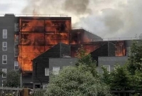 লন্ডনে বাঙালি অধ্যুষিত এলাকায় ভয়াবহ আগুন