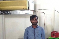 এসি উদ্ভাবন করে তাক লাগিয়ে দিলেন টাঙ্গাইলের শরীফুল