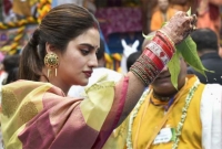 আমি আমার ধর্ম জানি : রথযাত্রায় এসে বললেন নুসরাত জাহান