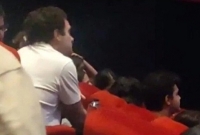 কংগ্রেসের সভাপতির পদ থেকে ইস্তফা দিয়েই হলে গিয়ে সিনেমা দেখলেন রাহুল গান্ধী