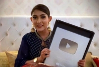 ইউটিউবের সিলভার বাটন পেলেন অভিনেত্রী মেহজাবীন