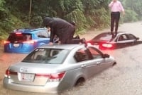 ভয়াবহ বন্যায় ডুবে গেছে ওয়াশিংটন