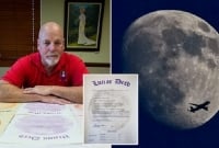 ঘটনাটি হাস্যকর এবং উদ্ভট হলেও, চাঁদে জমি বিক্রি করে যিনি কামাচ্ছেন হাজার হাজার ডলার