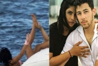 এবার প্রিয়াঙ্কাকে ধাক্কা মেরে সমুদ্রে ফেলে দিলেন নিক