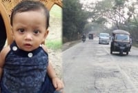 মায়ের কোল থেকে ছিটকে পড়ে শিশুর মর্মা'ন্তিক মৃ'ত্যু