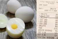 দুটি সিদ্ধ ডিমের দাম ২০০৪ টাকা! সোশ্যাল মিডিয়ায় তোলপাড়