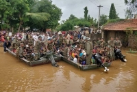 ভারতের বন্যা পরিস্থিতি ভয়াবহ, মৃতের সংখ্যা দুইশ' ছাড়াল