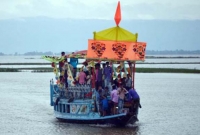 যমুনা নদীতে বিয়ের নৌকা ডুবে মারা গেলেন দুই বরযাত্রী