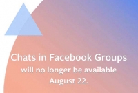 এই সপ্তাহেই বন্ধ হয়ে যাচ্ছে ফেসবুকের গ্রুপ চ্যাট সেবা