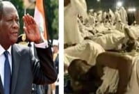 নিজ খরচে হজে গিয়ে সাধারণ মানুষের মতো রাস্তায় শুয়ে আছেন আইভরি কোস্টের প্রেসিডেন্ট