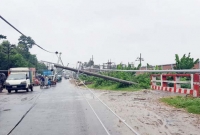 জামালপুরে আকস্মিক টর্নেডোতে ব্যাপক ক্ষয়ক্ষতি