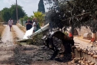 মধ্য আকাশে হেলিকপ্টার-উড়োজাহাজ সং'ঘর্ষ