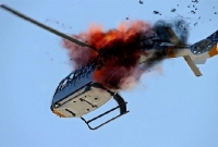 ভ'য়াবহ দুর্ঘটনা, মাঝ আকাশে ভেঙে পড়ল হেলিকপ্টার