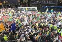 লন্ডনে ভারতীয় হাইকমিশন লক্ষ্য করে ডিম, টমেটো, বোতল, জুতা নিক্ষেপ