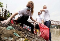 সিলেটের সুরমা নদীর পরিচ্ছন্নতায় তিন ব্রিটিশ এমপি