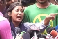 বুয়েটের প্রতিবাদী তরুণী