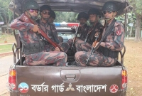 ভোলায় চার প্লাটুন বিজিবি মোতায়েন
