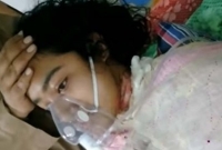 সবাইকে আ’প্লুত করছে নুসরাতের পানি খাওয়ার করুণ আ’কুতি