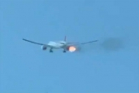 মাঝ আকাশে হঠাৎ যাত্রীবাহী বিমানে আ'গু'ন ও কালো ধোঁয়া!