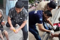 অসহায় রোগীকে মমতায় সারিয়ে তুলছে চট্টগ্রামের পুলিশ