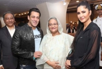 শেখ হাসিনা অত্যন্ত বিনয়ী ও মহান ব্যক্তিত্বময়ী : সালমান খান