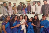 চিত্রনায়িকা মৌসুমীর আমন্ত্রণে ছুটে গেলেন ছাত্রলীগ ও ডাকসুর নেতারা