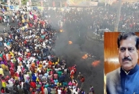 বি'ক্ষোভকারীদের দেখামাত্র গু’লি করার নির্দেশ দিলেন মন্ত্রী