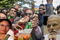 ক্ষমতা হারাল বিজেপি, কংগ্রেসকে মমতার অভিনন্দন