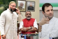 'রাহুল গান্ধী ও আসাদুদ্দিন ওয়েইসি গৃহযু'দ্ধ করে ভারত ভাগ করতে চাইছে'