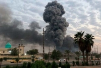 বেজে উঠলো সাইরেন, পরপর দুটি মিসাইল এসে পড়ল মার্কিন দূতাবাসে