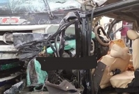 যাত্রীবাহী বাস ও মাইক্রোবাসের মু'খোমু'খি সংঘ'র্ষে ৬ জন নিহ'ত