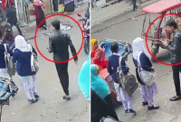 সবার সামনে কলেজছাত্রীকে চ'ড়-থা'প্পড় বখাটের, এগিয়ে আসেনি কেউ