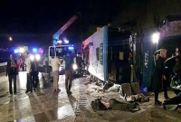 ইরানে বাস দুর্ঘ'টনায় অন্তত ২০ জনের মৃত্যু