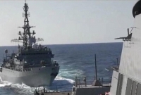 রাশিয়ার ধাও'য়া খেয়ে পা'লাল মা’র্কিন যু’দ্ধজাহাজ!