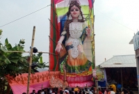 ধর্মীয় ভাবগাম্ভীর্য ও আনন্দমুখর পরিবেশের মধ্যে দিয়ে সরস্বতী পূজা অনুষ্ঠিত