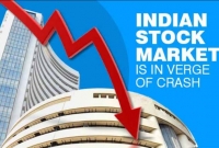 এবার মুখ থুবড়ে পড়ল ভারতের শেয়ার বাজার